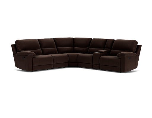 5 Seater Corner with Console and End Recliners
