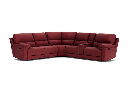 5 Seater Corner with Console and End Recliners