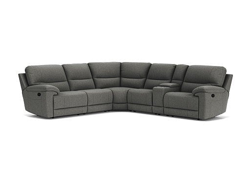 5 Seater Corner with Console and End Recliners