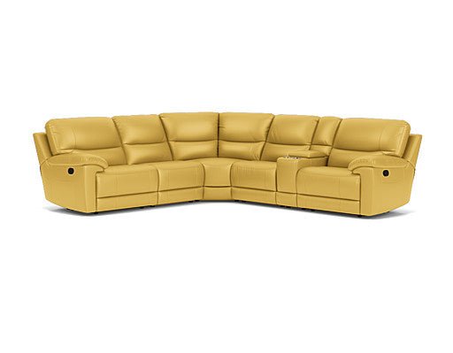 5 Seater Corner with Console and End Recliners