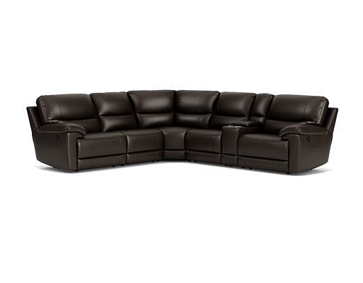 5 Seater Corner with Console and End Recliners