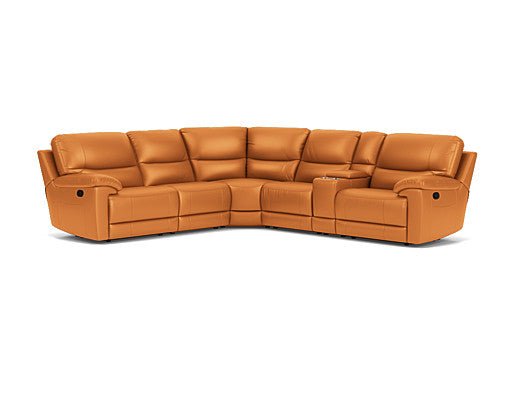 5 Seater Corner with Console and End Recliners