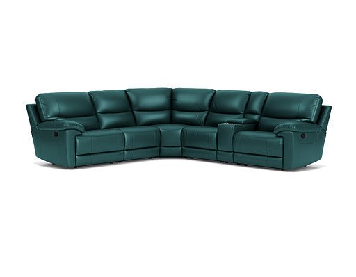 5 Seater Corner with Console and End Recliners