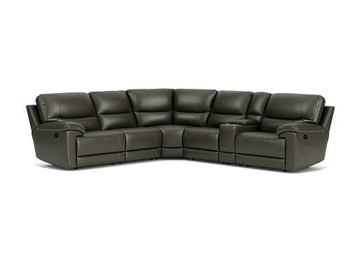 5 Seater Corner with Console and End Recliners