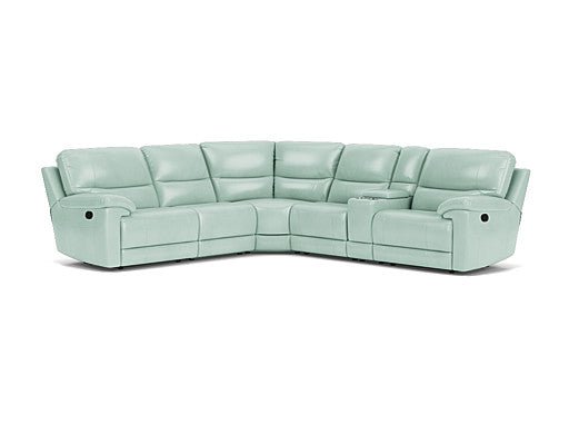 5 Seater Corner with Console and End Recliners