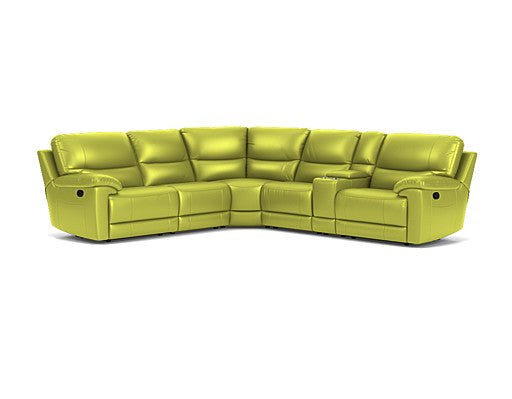 5 Seater Corner with Console and End Recliners