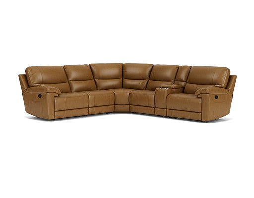 5 Seater Corner with Console and End Recliners
