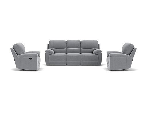 3 Seater with End Recliners + 2 Recliners