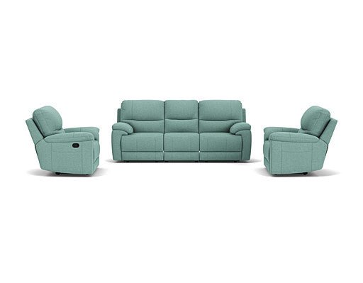 3 Seater with End Recliners + 2 Recliners