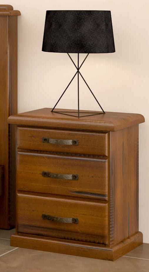 Orlando 4 Piece Bedroom Suite with Bed, 2 Bedsides and Tall Boy Lounges Plus