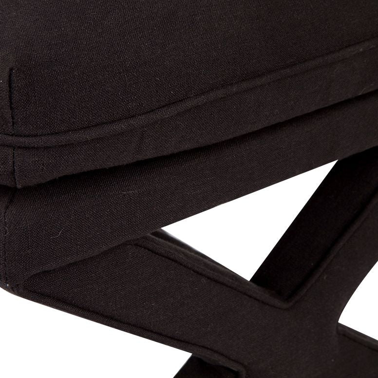 Stool - Linen Ottoman
