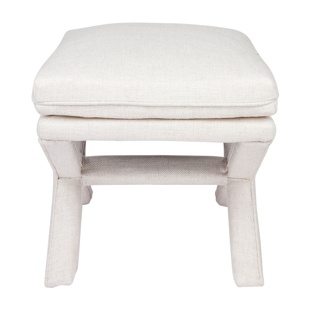 Stool - Linen Ottoman
