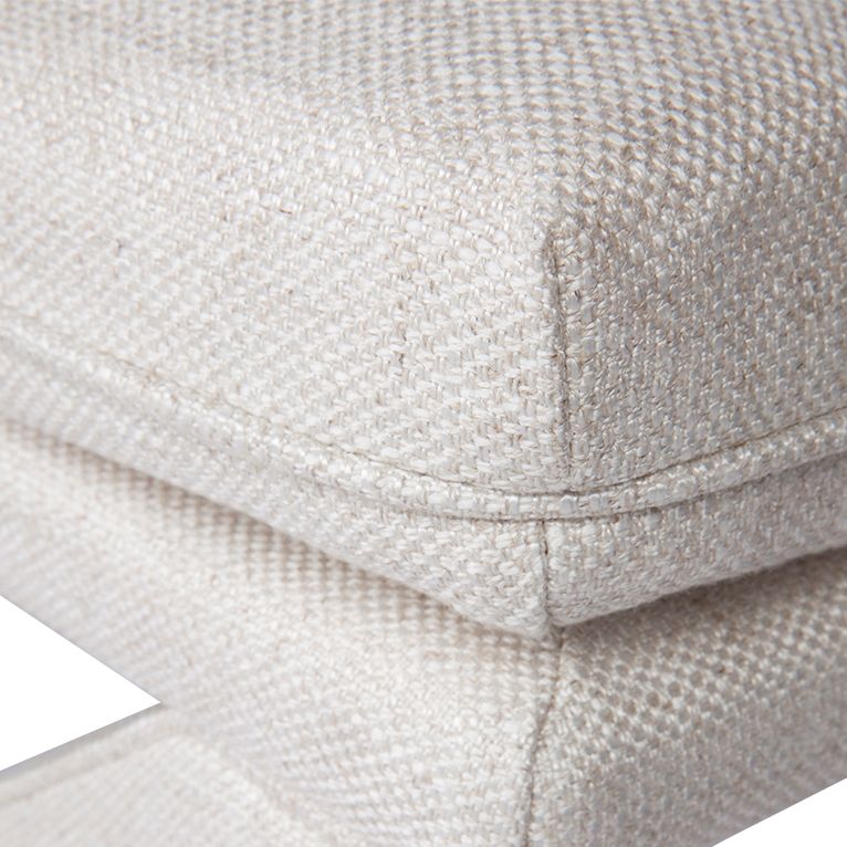 Stool - Linen Ottoman