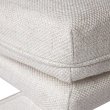 Load image into Gallery viewer, Stool - Linen Ottoman
