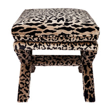 Load image into Gallery viewer, Stool - Linen Ottoman
