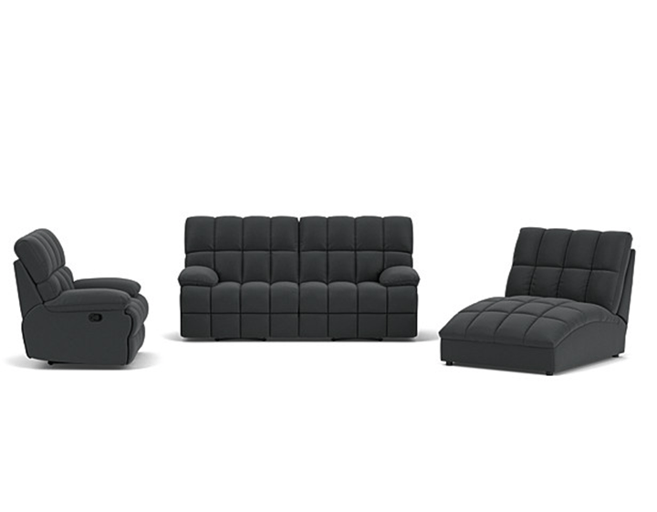 2.5 Seater with End Recliners + Recliner + Chaise