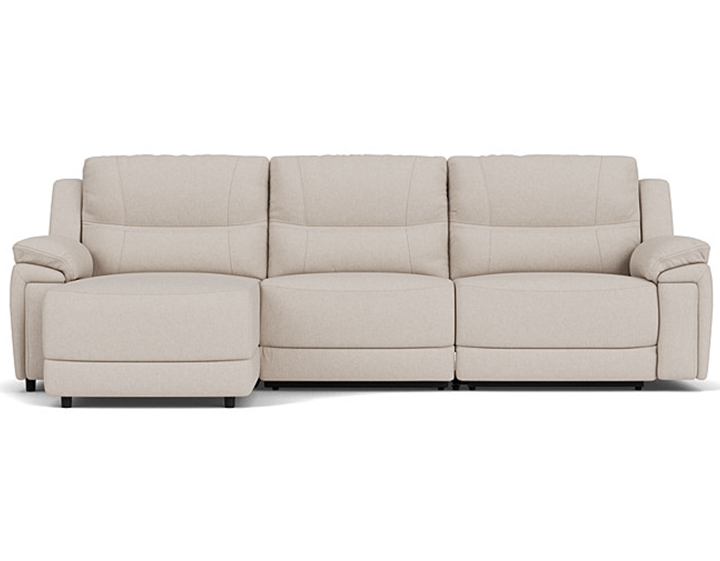 3.5 Seater Chaise with End Electric Recliner