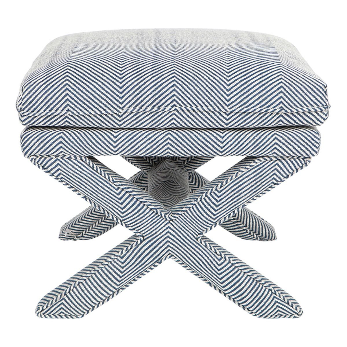 Stool - Linen Ottoman