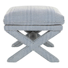 Load image into Gallery viewer, Stool - Linen Ottoman
