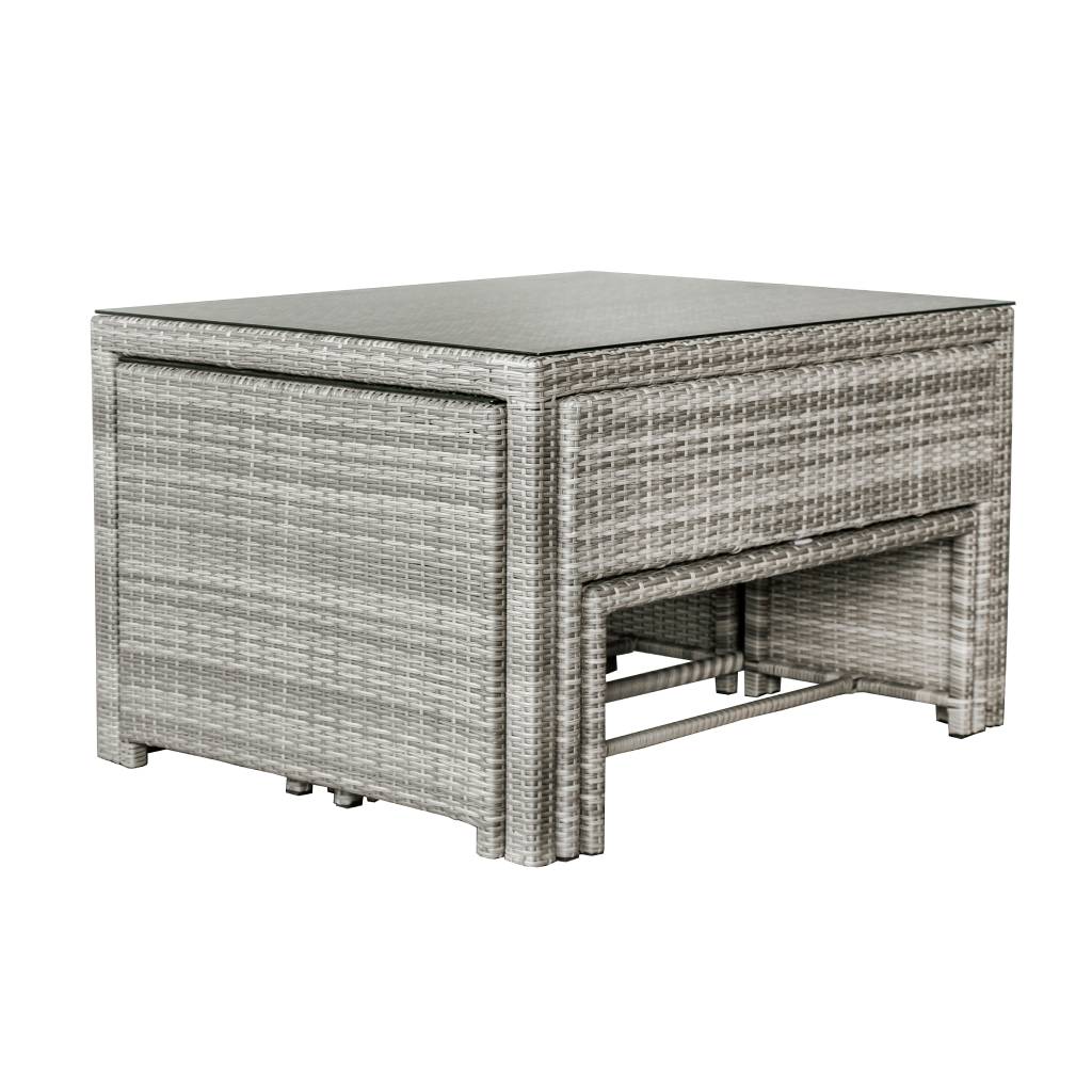 6Pc Nested Dining Set