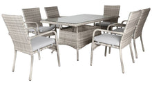 Load image into Gallery viewer, 7 Piece Rectangular Outdoor Dining Set
