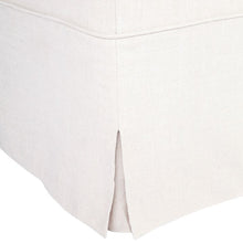 Load image into Gallery viewer, Slip Cover Bench Ottoman
